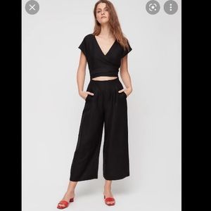 Black Wilfred Brax Jumpsuit Size 0